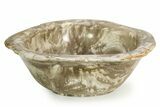 Petrified Wood (Tropical Hardwood) Bowl - Indonesia #351990-2